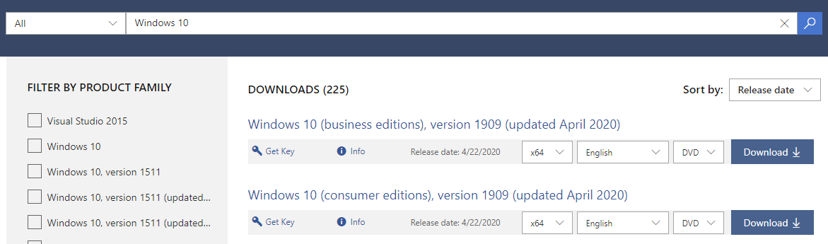 Microsoft just released the April 2020 baked ISO\’s and it\’s the perfect thing to do when you\’re at /home in #iso.